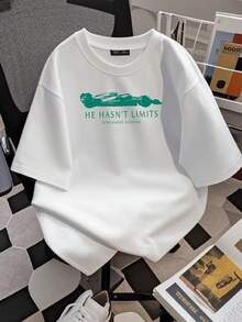 Women's T-Shirt Featuring Fernando Alonso Racing Graphics, Available In Long Or Short Sleeves. - 白色的 - 查看 2