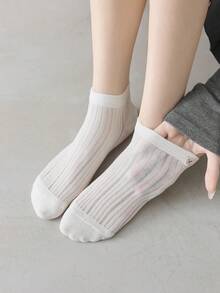 3 pares de calcetines de tobillo casuales para mujer, disponibles en múltiples patrones. Cómodos y casuales, adecuados para uso diario, viajes, escuela en primavera y verano - Multicolor - Ver 2