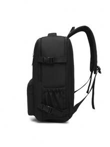 Large Capacity Travel Bag, Lightweight Student Backpack, Fashionable Computer Backpack, Backpack, Travel And Business Backpack - Black - View 8