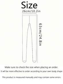 1 Pair Autumn Lace Pantyhose, Jacquard Fishnet Stockings, Suitable For Party & Date Occasions - White - View 4