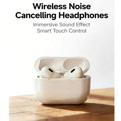 2026 New Minimalist Wireless Earbuds, Lightweight & Comfortable Wear, HIFI Surround Stereo, Deep Bass, Long Battery Life, Low Latency For Gaming & Work