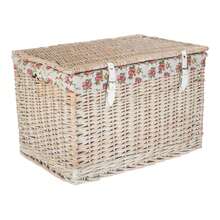 Red Hamper 60cm Whitewash Wicker Chest Picnic Storage Basket - 彩色 - 查看 4
