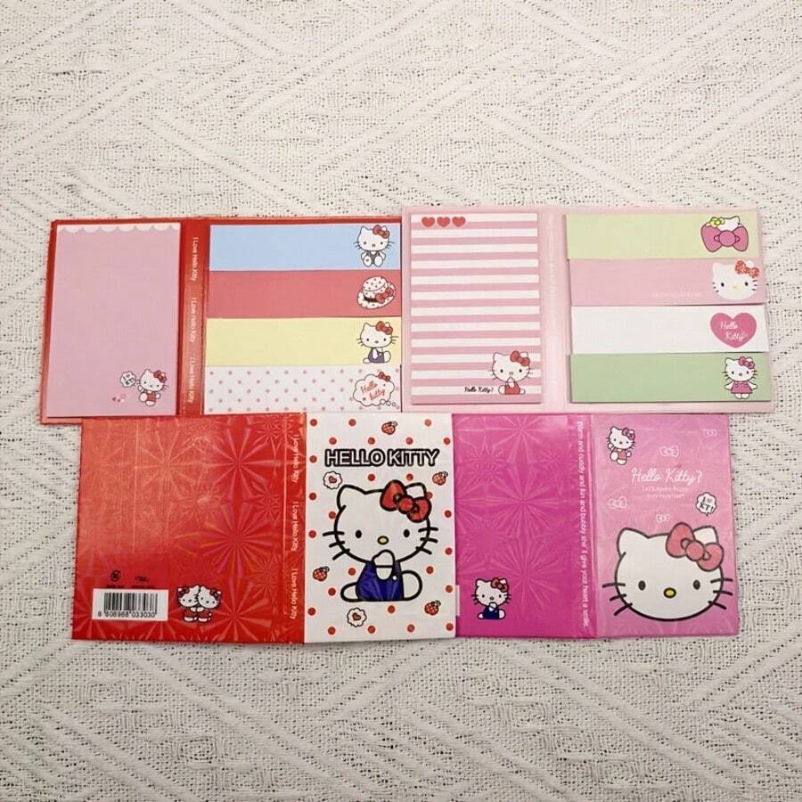 100pcs/1set, Sticky Notes, Mini Portable, Thick Paper No Ink Bleed, Self-Adhesive Suitable For School And Office Use, Suitable For Daily Memo, Key Point Marking, Cartoon Reusable Sticky Notes, Student Memo Pad, Cartoon Message Sticker, Cute Notebook Sticky Notes, Classroom Rewards, School Supplie, Office Supplies, Stationery Supplies, Stationery, Back To School (Random Style) - A - View 1