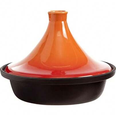 Cosy & 6356984 Tajine Induktion, Gusseisen, Schwarz, D 25 S98E