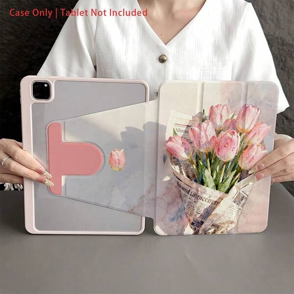 A Protective Folio Tablet Case With Pen Holder Compatible With IPad Pro (M5)/ Air (M3)/ 11"(A16)10.9/10.2/ Air 5th Gen/Pro11/10th/9.7/Air 2/ (7th Gen)/ (8th Gen)/ Air 4/5/ Pro 11/ 10th Generation 10.9-Inch 2022 Smart Case/ Air 13(M3 2025)/ Air 11(M3 2025)/ Air 11(M3 2025)/ 11(A16 2025), Auto Sleep/Wake Function/Compatible With Xiaomi5/5PRO/6/6PRO/7/7PRO