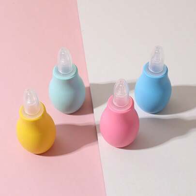 Manual Aspirator, Mucus Congestion Cleaning Device, Silicone Pump Aspirator