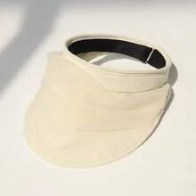 Mũ chống nắng lưới xếp ly mới năm 2026, mũ vành rỗng màu đen, mũ che nắng mùa hè cho nữ, mũ chống nắng du lịch ngoài trời. - Nhiều màu - Xem 9