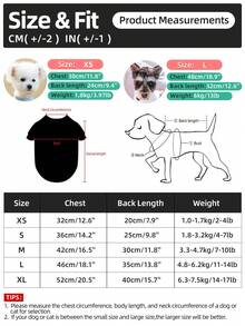 PETCIRCLE 1件宠物衣服，狗狗春夏新款连帽外套，小型犬服装 - 纽约外套 - 彩色 - 查看 2