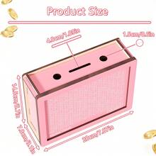 10,000 Savings Challenge Box – Wooden Money Box Piggy Bank With Target & Digital Counter, Cash Vault Money Saver For Adults & Kids, Ideal For Home Office, Budgeting, Financial Planning - Xem 2