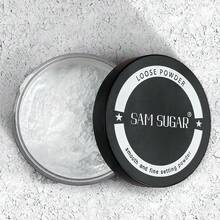 SAM SUGAR 矿物定妆粉，持久遮瑕，控油防水，防汗不脱妆，矿物粉 - 白色 - 查看 11