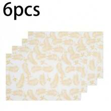 1片装防水冰箱垫 - 防潮、防滑、可水洗、可重复使用。采用EVA材质，饰以新颖的柠檬和秋海棠花卉图案。适用于冰箱和厨房装饰。也可作为冰箱垫、抽屉垫、鞋柜垫和橱柜垫使用。 - 彩色 - 查看 15