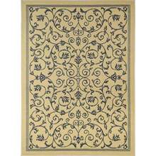 Rugs America Belfort Vines Ivory Transitional Scroll Area Rug 2'6"x8'0" - 26x80 - Ver 2