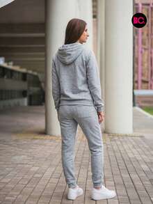 Conjuntos de dos piezas para mujer, mujer alta - Gris Claro - Ver 3