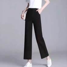 Women Pants - 黑色 - 查看 5