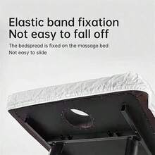 84" X 35" Disposable Massage Table Sheet With Elastic, Suitable For Facial, Body And Skincare In Beauty Salons, White - Multicolor - View 6