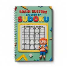 Libro de desafío de Sudoku, un rompecabezas lógico atemporal que puede mejorar la velocidad y precisión del pensamiento, ayudando a mantener la claridad mental y el enfoque. Una opción ideal para el reinicio diario y la mejora continua. - Libro de sudoku - Ver 10