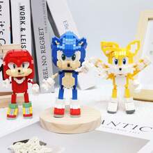 Small Building Blocks Toy Cartoon Anime Character Brick Assembly Toy Model Gift Kawaii Character Room Decoration Halloween Decoration Birthday Gift Desktop Ornaments Lilo And Stitch Halloween Birthday Gift Christmas - Multicolor - View 4