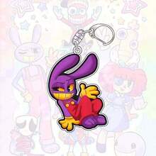 Set de llaveros acrílicos, llavero/colgante de bolso con diseño de personaje de anime Jax como regalo para fans - Multicolor - Ver 10