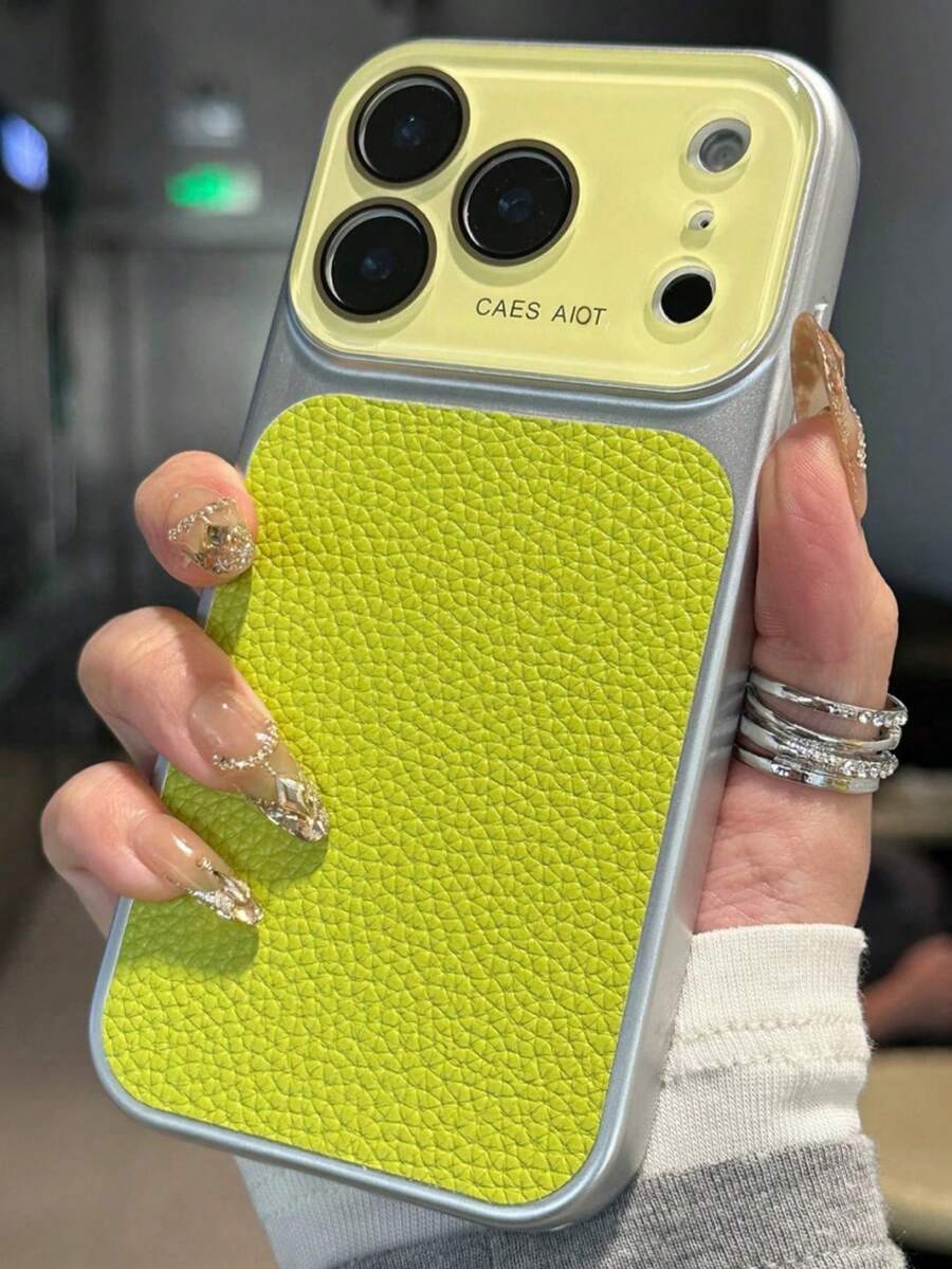 Ốp lưng điện thoại giả da cá sấu cao cấp với cửa sổ lớn, tương thích với iPhone 17Pro Max, 17Pro, 17, 16Pro Max, 16Pro, 15Pro Max, 15Pro, 13Pro Max, 14 Pro, 16, 15, 14, 13, bảo vệ ống kính, chống rơi vỡ, quà tặng sinh nhật.
