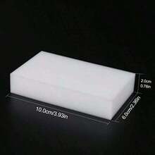 50 Pack Melamine Sponges Magic Cleaning Sponges In Bulk Melamine Foam For Dishes Eraser Sponges For Cleaning 8502 - White - View 2