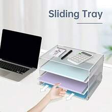 File Trays - White 3-tier Tray - View 5