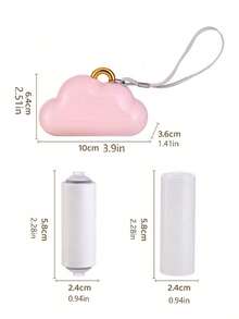 Bộ sản phẩm gồm 1 cuộn lăn tóc mini tái sử dụng, dụng cụ làm sạch lông thú cưng cầm tay, bàn chải dính. - Phiên bản nâng cấp - Xem 6