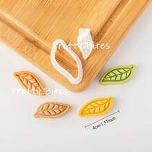 Autumn Cookie Embosser Mold Thanksgiving Day Biscuit Mold Pumpkin Mushroom Palm Fruit Maple Leaf Fondant Biscuit Cutter Mold - White - View 13