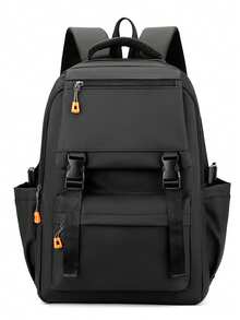 1pc Men's Business Backpack, Multi-Functional Laptop Bag, Student Schoolbag, Large Capacity Travel Bag For Men & Women - Multicolor - View 13