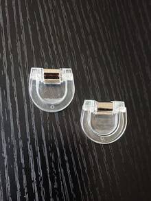 Invisible Seamless Pant Leg Clips - Adjustable Non-Slip Clips Suitable For Jeans, Wide-Leg Pants, Fabric Trimming - Plastic Clips With Strong Grip - Multicolor - View 10