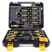 43件套家用维修DIY工具套装，基础手动工具组，家庭维护必备 - 工具組盒-43pc - 查看 9