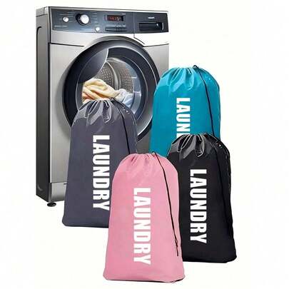 Washable Drawstring Laundry Bags Extra Large Heavy Duty College Dorm Dirty Laundry Clothes Travel Bag And Gym Clothes Bag Laundry Bag, Extra Large Travel Organizer For Dirty Clothes, Travel Accessories Storage, Everyday Home Storage. 24" X 36" Laundry Travel Bag, Dorm Room Essentials, College Essentials, Travel ACCESSORIES, Multiple Colors Available School Supplies School Accessories Back To School University Students,Purse Travel Essentials Travel Must Haves Beach Vacation Summer Holiday1 Stuff Back To School Supplies