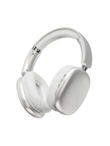 SUNJOM Wireless Bluetooth Over Ear Headphones Up To 28H Battery Life Headset With Microphone Gym Overhead Headphones Compatible With IOS & Android Mobile Phones,Computers,Laptop(Silver) - Phiên bản nâng cấp bạc - Xem 5