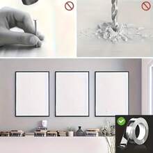 1pc 5m Long Transparent Double-Sided Adhesive Tape, Single Pack, Waterproof Strong Glue, Reusable, Seamless, Durable And Versatile For Home, Kitchen, Office And Car - Transparent - View 6