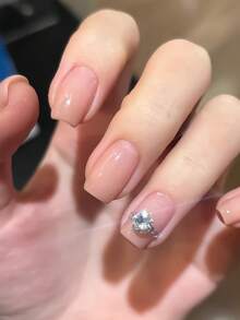 1Box Sparkling Round Rhinestone Ring Nail Charms Mixed Size Super Flash Clear Rhinestone Nail Gemstone Shiny Crystal DIY Manicure Supplies Jewelry For Nail Art Craft Nails - Perak - View 10