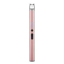Rechargeable Flameless Plasma Windproof USB Lighter - Upgraded LED Battery Display, Safety Switch, Pocket Size For Candle, Cooking, BBQs And Fireworks - Rusty Rose - View 1