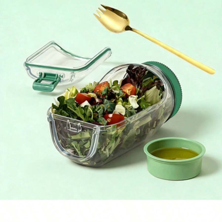 Hộp đựng salad bằng nhựa chống rò rỉ - Xem 1