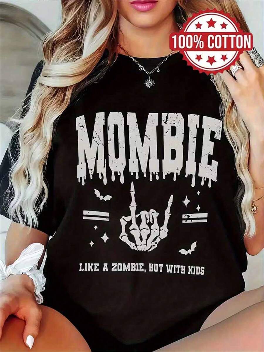 T-shirts pour femmes - Noir - Voir 1