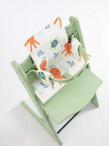 Stoke Tripp Trapp High Chair Cushion, Universal Thickened Waterproof Baby Highchair Pad - Turtle - View 11