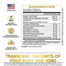 Suplemento Purificador de Candida de Máxima Pureza | Apoya el equilibrio intestinal y el bienestar digestivo - 1 botella - Ver 6