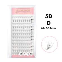 120pcs Handmade 5D/7D Black Soft & Long False Eyelashes - View 15