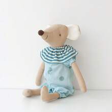 Cute Forest Animal Doll Children's Toy Small Cute Pink Bow And Blue Mouse Doll Children's Birthday Gift Home Decor - Multicolor - View 11