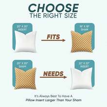Ultra Fluffy Throw Pillow Inserts, Premium Square Hypoallergenic Down Alternative Pillow For Couch Bed - White - View 3