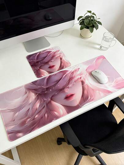 Extra Large Printed Mouse Pad, E-Sports Gaming Keyboard Mat, Office Desk Pad For Men And Women, Students Dormitory Desk Mat