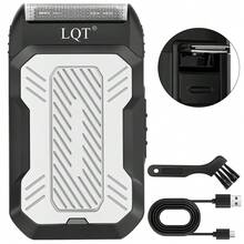 LQT Portable Electric Shaver, Multi-Function Men's Beard Trimmer - Shaving, Hair Removal, Sideburn Trimming, Mini Lightweight, USB-C Charging, Convenient For Home And Travel Use, Ideal Holiday Gift, Father's Day Gift. - Multicolor/A - View 16