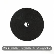 1 cái dây buộc cáp đa năng có khóa dán, dùng để sắp xếp cáp dữ liệu, dây buộc tự dính. - Tròn - Xem 15
