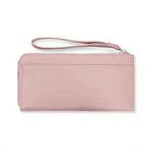 Fashion Men's Long Slim Zipper Wallet Handbag Card Holder Coin Purse, Korean Style - Multicolor - View 9