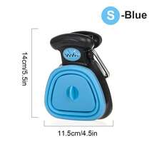 1 cái hốt phân chó - Kẹp hốt phân - Tiện lợi mang theo (Bao gồm 1/6 cuộn túi rác nhựa) - Dụng cụ dọn phân gấp gọn - Kẹp đựng đồ dùng cho thú cưng khi đi bộ đường dài - Hữu ích khi đi dạo - Ngăn chứa bên trong có thể đựng túi rác. - Nhiều màu - Xem 21