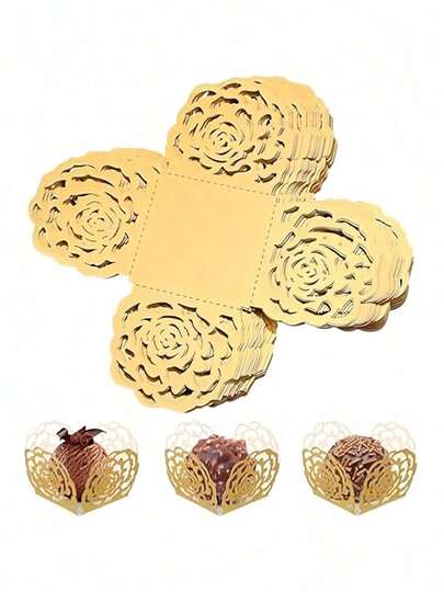 SGIAWETA-20pcs Candy Chocolate Lace Paper Packaging Box,Elegant Dessert Cup,Packaging Box Mother's Day, Candy Box, Chocolate Packaging Box, Party Favors, Birthday Decor, Wedding Decoration, Party Supplies,Anniversary, Baking Tools, Home Kitchen Accessories,My Mother-Birthdaygift