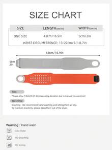 VBOSI 1 Piece Lightweight Wrap Wrist Support For Men & Women - Breathable, Ring Hole Design, For Office Work, Sports & Daily Wear - Multicolor - View 12