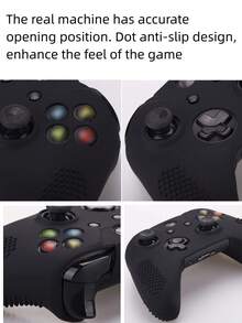 一套适用于 One 的硅胶手柄套 + 8 个摇杆帽，防滑、防汗、防刮擦，提升游戏体验 - 查看 4